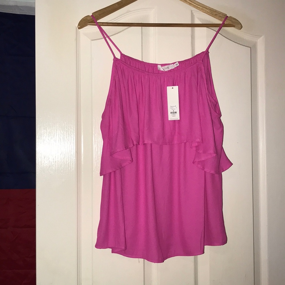 hot pink blouse